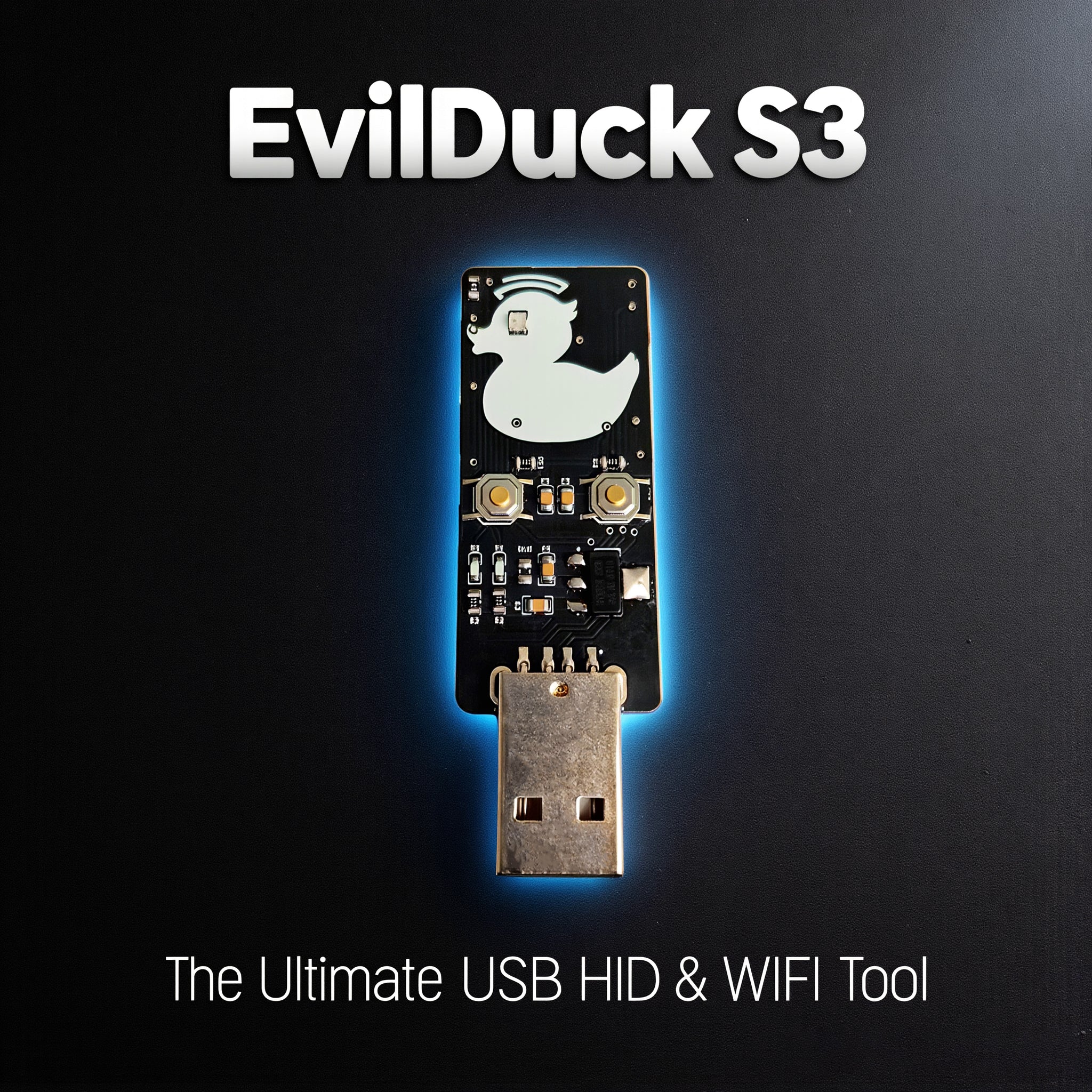 EvilDuck S3 V2 USB Rubber Ducky Device Plug and Play Penetration Testing Security Audit Tool for Windows Linux Mac System Audit