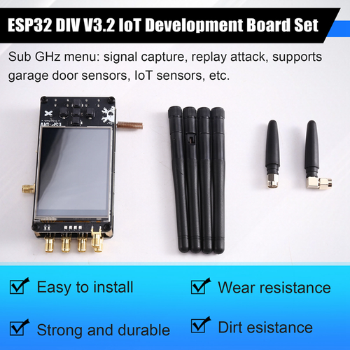 A86G For DIV V3.2 Development Board 2.8-Inch Display Built-in Wi-Fi Bluetooth 2.4Ghz Sub-Ghz Compact IOT Sensors