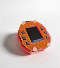 Finished TamaFi Smart Virtual Pet Firmware Version V2.0 ESP32-S3 WiFi Interactive Virtual Electronic Pet
