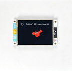 NM-CYD-ESP-Claw-C5 New AI Agent Board with 2.8″ TFT LCD Touchscreen with ESP32-C5 Support NM-RF-HAT Dual Band WiFi IoT Mainboard