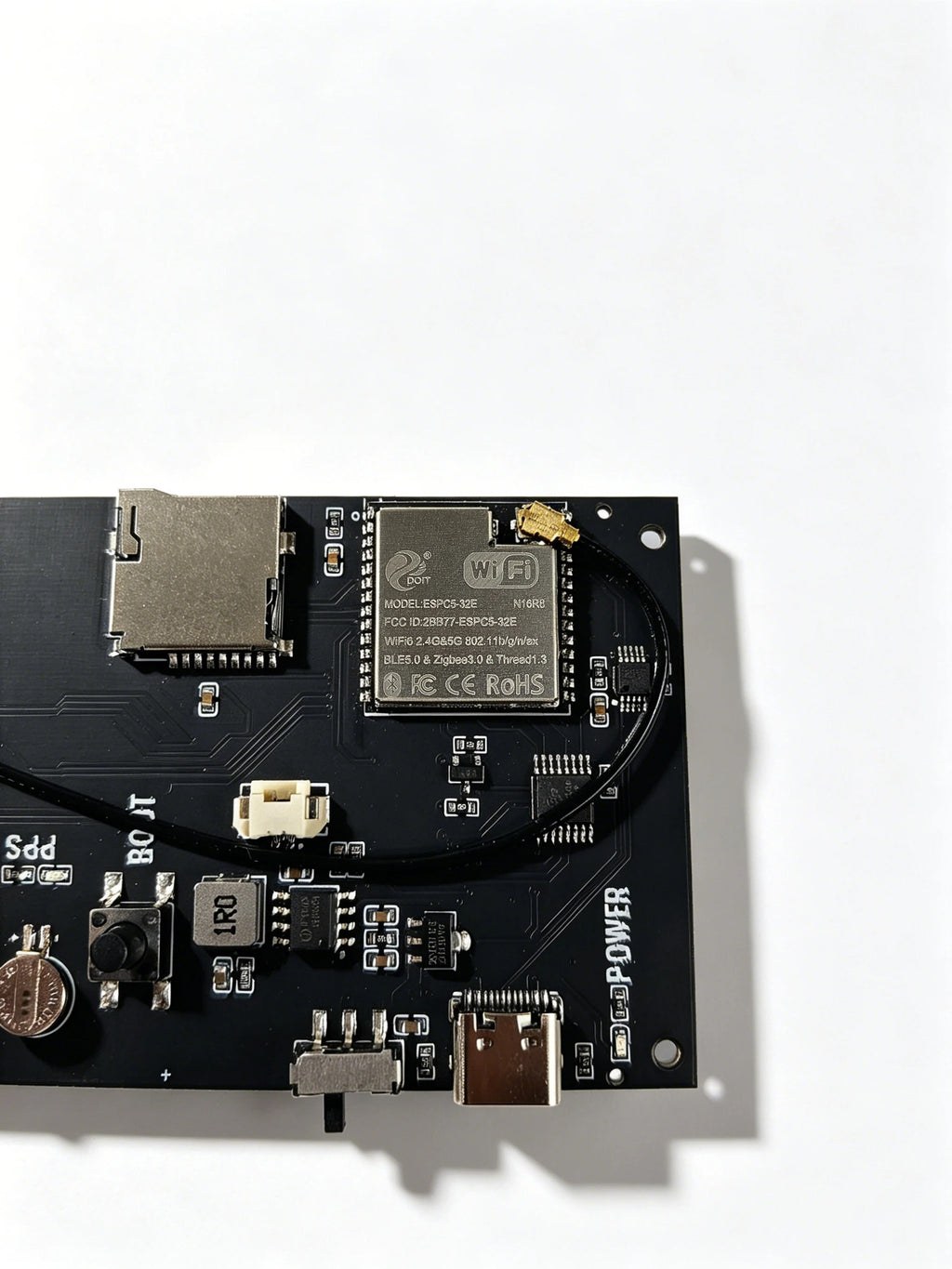 ESP32 Marauder V8 ESP32-C5 Device 2.8 Inch Touch Display Dual Band WiFi Bluetooth GPS Support 2.4G & 5G Signal Wireless Tool