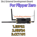 Externe Entwicklung Board Modul Mit Schalter Screen Display Für Dolphin Spielkonsole Flipper Null ESP32 NRF24 CC1101 Zubehör