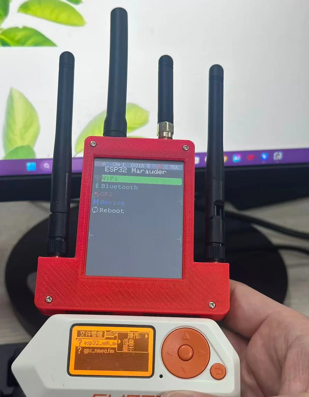 With usage instructions (firmware) for the 4-in-1 expansion board for Flipper ZeroESP32 Marauder for Flipper Zero - Educational