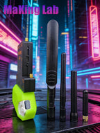 Flipper Zero 5Gwifi Module 4-in-1: 433M (CC1101) / ESP32-C5 Predator Module / GPS Positioning Module / 2.8-inch Screen Predator