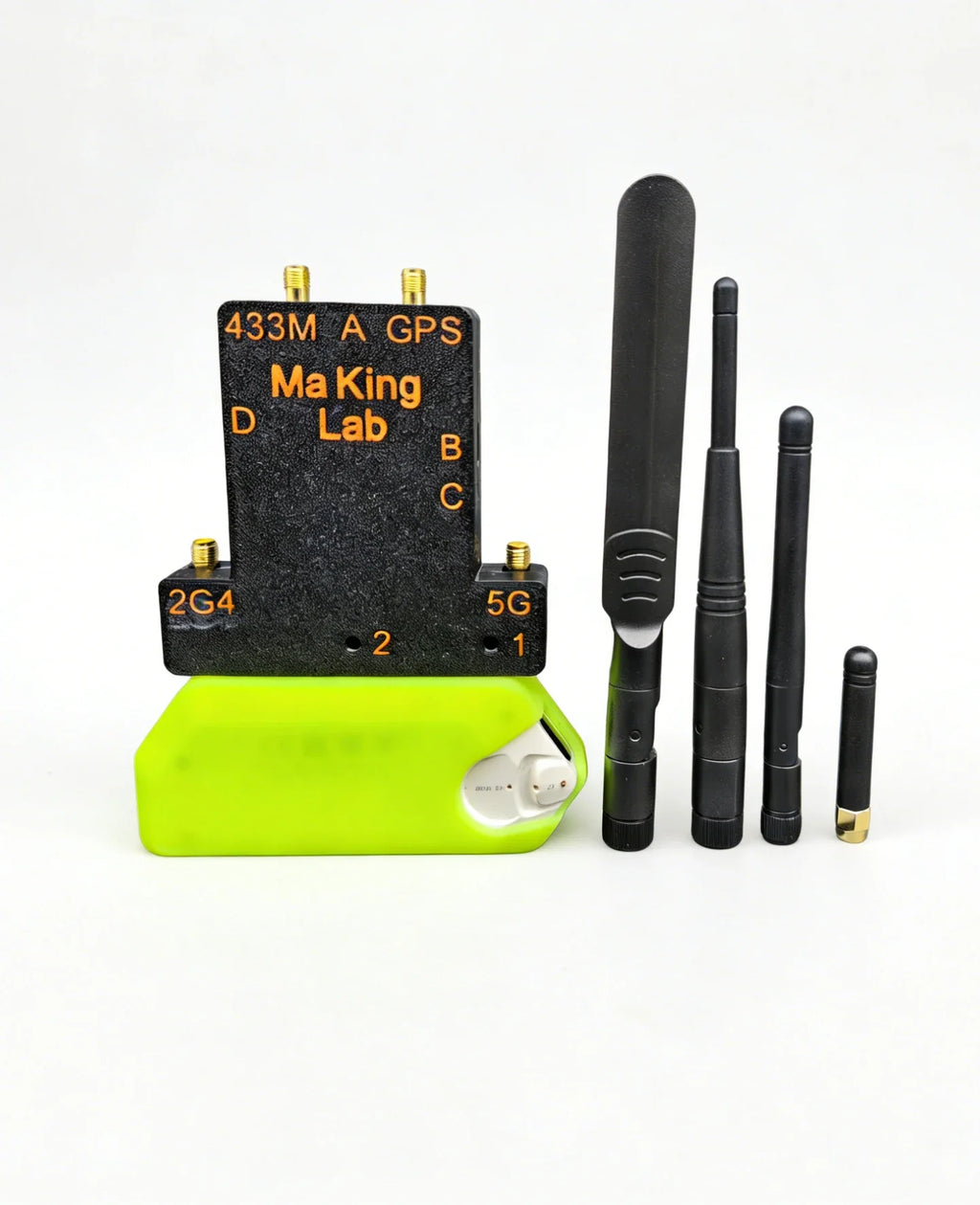 Flipper Zero Marauder 5G Version External Module Kit 433MHz RF ESP32C5 GPS Modules with 2.8-inch Screen for Signal/Data Analysis