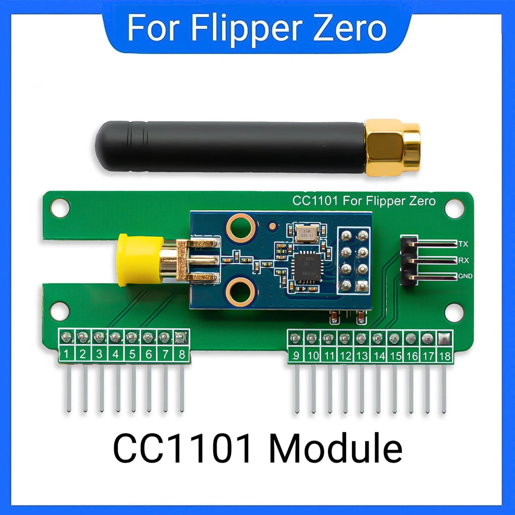 Für Flipper Null WiFi CC1101 SubGhz 433Mhz Entwicklung Bord GPIO CC1101 Maus Modul Für Flipper Null Änderung