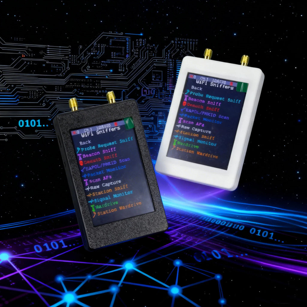 New ESP32 Marauder Mar-X-Auder Device 2In1 WiFi, Bluetooth, GPS, Supports CYD Updates, Enables Wireless Security Tools