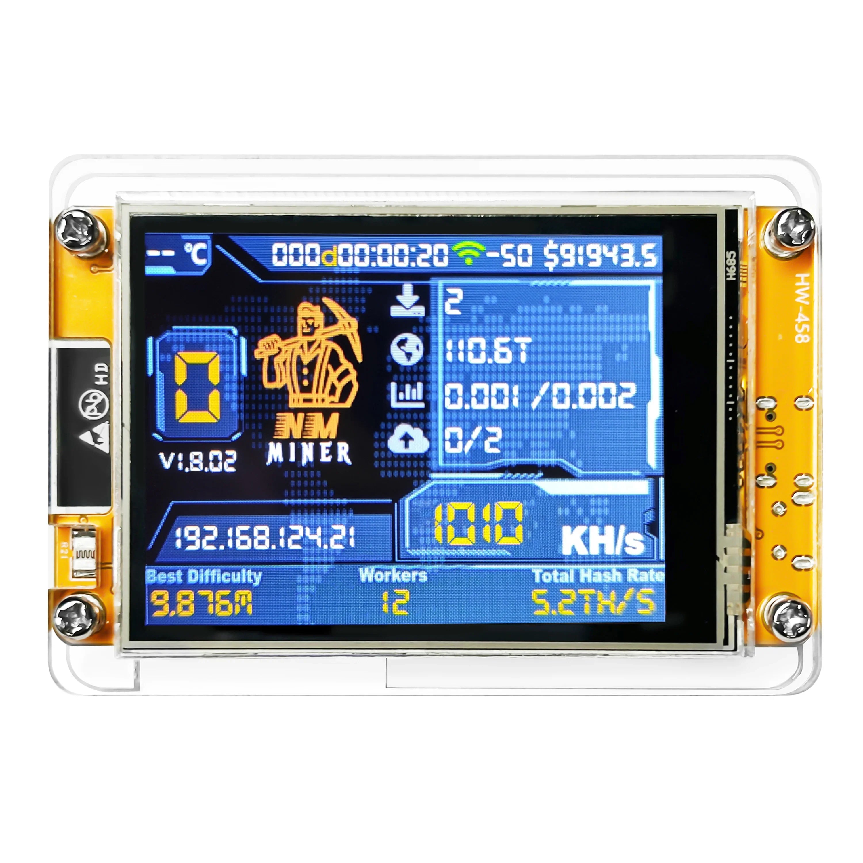 NM-RF-Hat Companion Hat Multi-Band RF for CYD Bruce ESP32-2432S028 CC1101  IR TX/RX nRF24 PN532 433M OOK Power Mgmt TF Slot