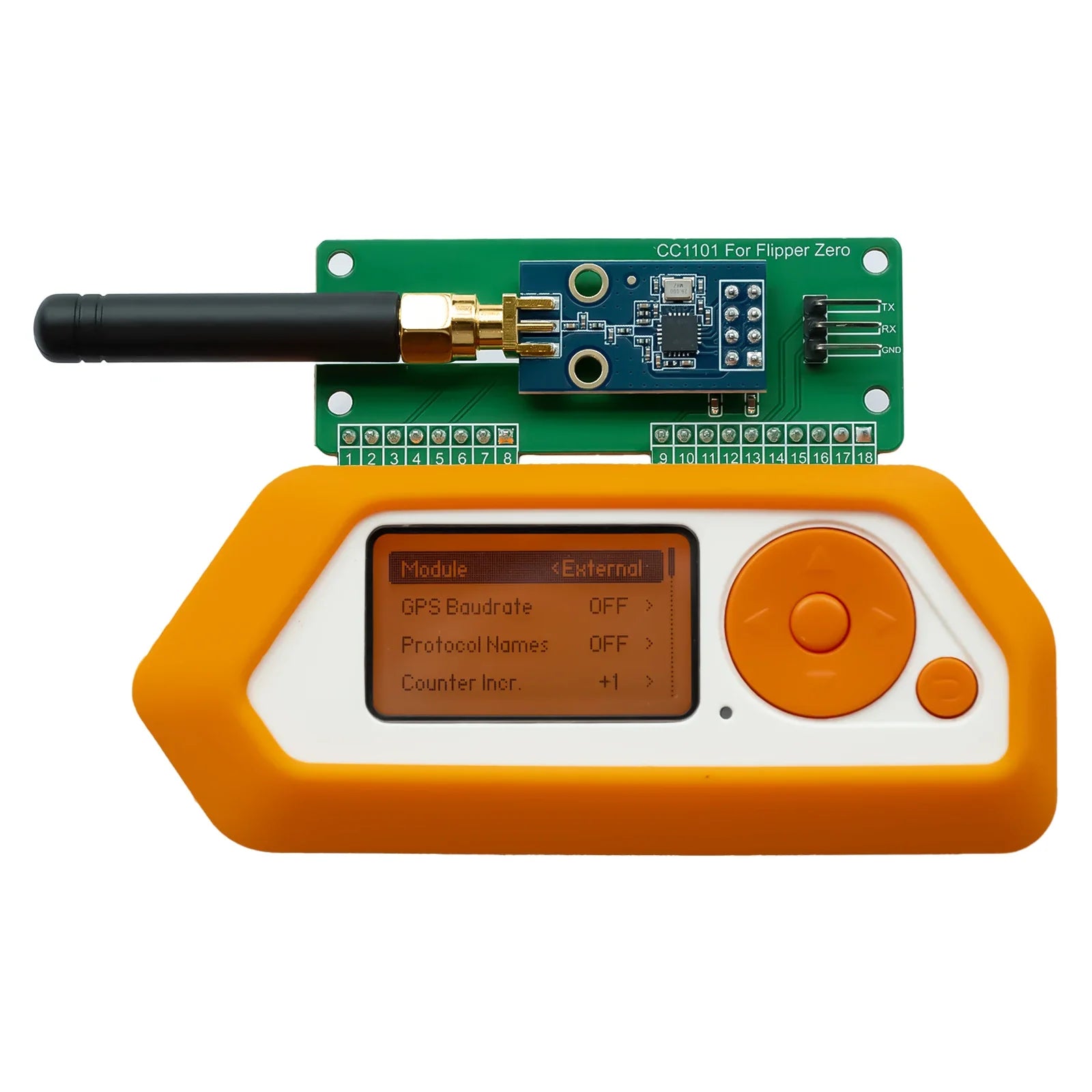Für Flipper Null WiFi CC1101 SubGhz 433Mhz Entwicklung Bord GPIO CC1101 Maus Modul Für Flipper Null Änderung