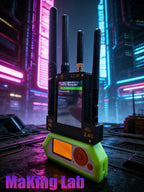 Flipper Zero 5Gwifi Module 4-in-1: 433M (CC1101) / ESP32-C5 Predator Module / GPS Positioning Module / 2.8-inch Screen Predator